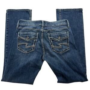 Silver Jeans Suki‎ Slim Boot Medium Wash Denim Pants Womens 30x31 Casual Bootcut